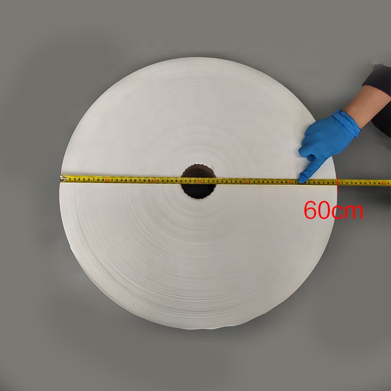 100% Full Inspection 17.5cm 25gsm BFE99 Melt Blown Nonwoven Filter Fabric